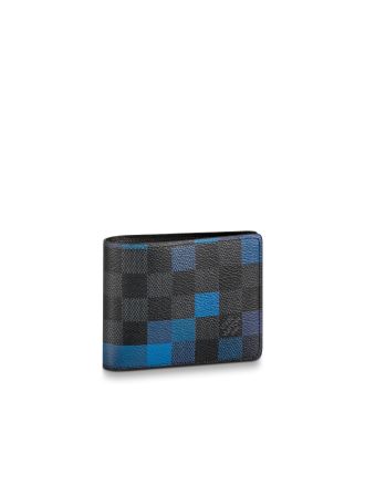 #N60180 Louis Vuitton 2019 Damier Graphite Canvas Slender Wallet