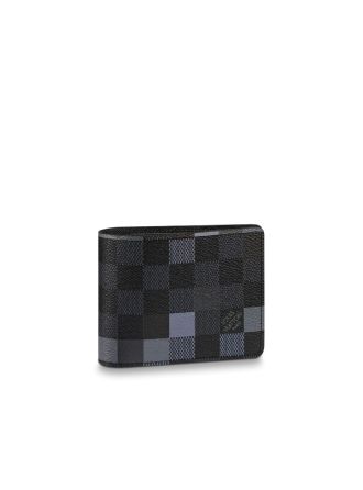 #N60181 Louis Vuitton 2019 Damier Graphite Canvas Slender Wallet