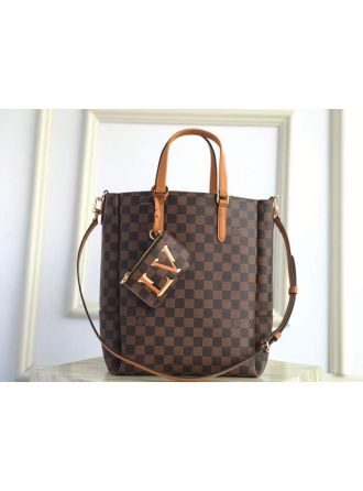 #N60295 Louis Vuitton Damier Ebene Belmont MM-Brown