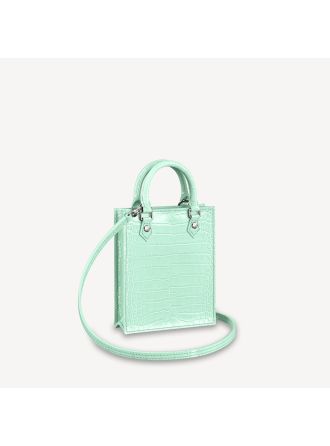 #N99487 Louis Vuitton Brilliant Alligator leather Petit Sac Plat Bag