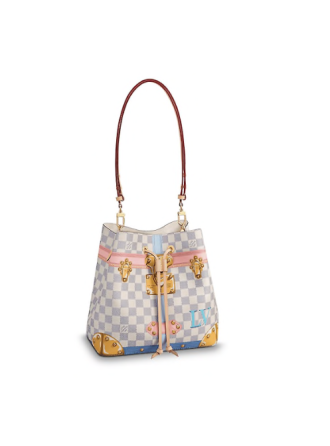 N41066 Louis Vuitton 2018 Premium Resort Damier Azur NÉONOÉ