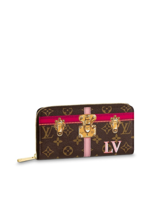 N62616 Louis Vuitton 2018 Premium Summer Monogram Zipper Wallet